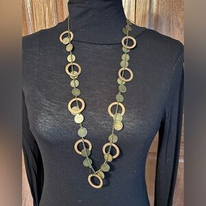 Hoops & Discs Necklace